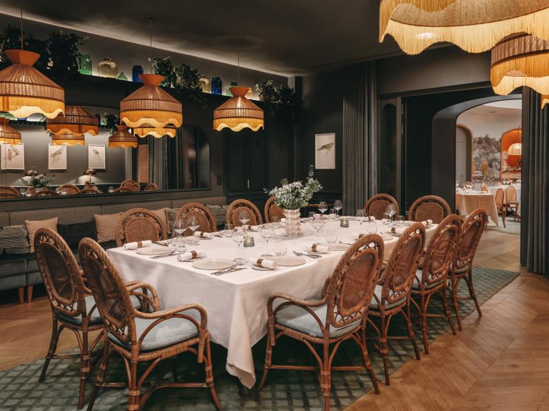 Diner privé - Miss Fuller - Le Serpentine