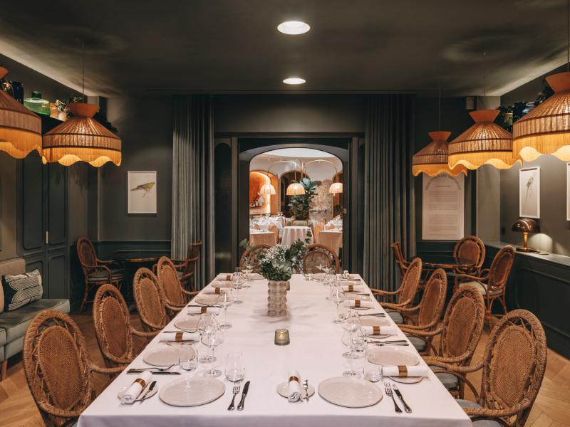 Diner privé - Miss Fuller - Le Serpentine